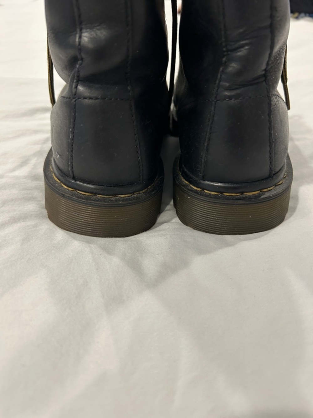 Dr. Martens Black Combat Boots - Picture 8 of 9